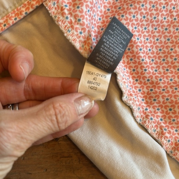 EUC Bonobos khaki shorts classic preppy flat front waist 40 - Picture 8 of 10